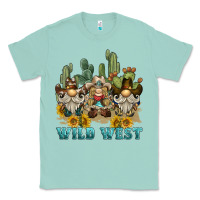 Seafoam wild west western gnome Classic Tee - BarkalooDesign