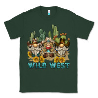 Sports Green wild west western gnome Classic Tee - BarkalooDesign