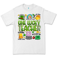 White one lucky teacher lucky charm Premium Tee - Artiststas