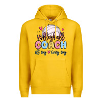Lemon volleyball coach all day every day Premium Hoodie - MaliasSmallBusiness