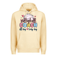 Pina Colada volleyball coach all day every day Premium Hoodie - MaliasSmallBusiness