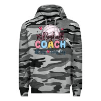 Slate Camo volleyball coach all day every day Premium Hoodie - MaliasSmallBusiness