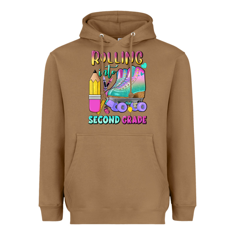 Rolling Into Second Grade Heavyweight Hoodie by BundleAndBundleShop | Teevron