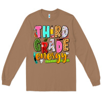 Toasted Coconut third grade energy Long Sleeve Tee - texasbilliewilder