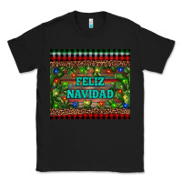 Black feliz navidad Classic Tee - RanaPortraitStore
