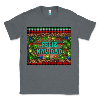 Charcoal Heather feliz navidad Classic Tee - RanaPortraitStore