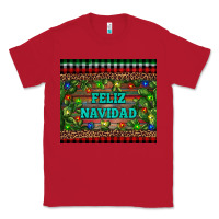 Red feliz navidad Classic Tee - RanaPortraitStore
