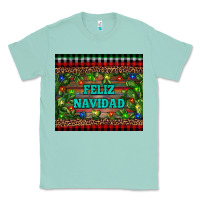 Seafoam feliz navidad Classic Tee - RanaPortraitStore