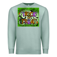 Seafoam trick or treat tumbler Premium Sweatshirt - BundleAndBundleShop