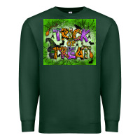 Sports Green trick or treat tumbler Premium Sweatshirt - BundleAndBundleShop
