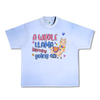 Grape Ice a whole llama learning going on Urban Heavy Tee - MaliasSmallBusiness