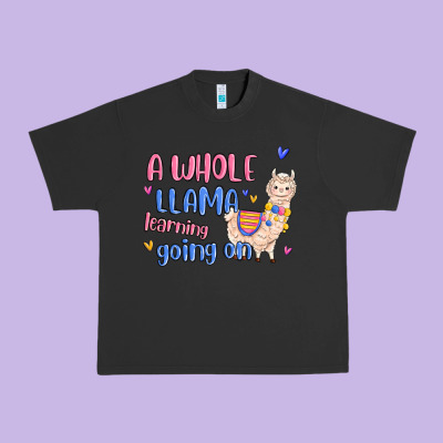 Urban Heavy Tee a whole llama learning going on