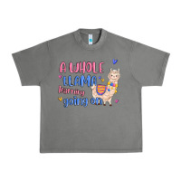 Tornado a whole llama learning going on Urban Heavy Tee - MaliasSmallBusiness
