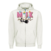 Milk Maker Zipper Hoodie | Teevron