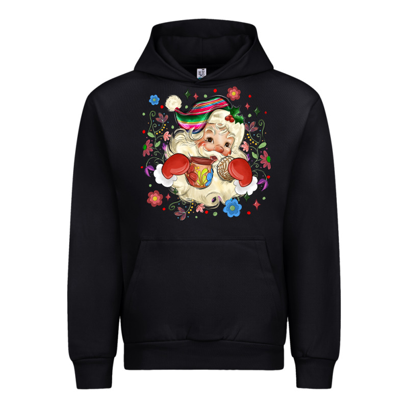 Mexican Christmas Santa Urban Hoodie by MaliasSmallBusiness | Teevron