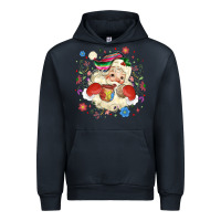 Navy mexican christmas santa Urban Hoodie - MaliasSmallBusiness