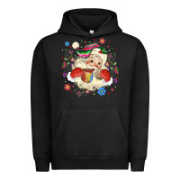 Pigment Black mexican christmas santa Urban Hoodie - MaliasSmallBusiness