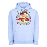 Pigment Grape Ice mexican christmas santa Urban Hoodie - MaliasSmallBusiness