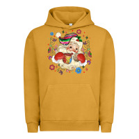 Pigment Peanut Butter mexican christmas santa Urban Hoodie - MaliasSmallBusiness