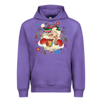 Tulip mexican christmas santa Urban Hoodie - MaliasSmallBusiness