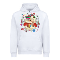 White mexican christmas santa Urban Hoodie - MaliasSmallBusiness