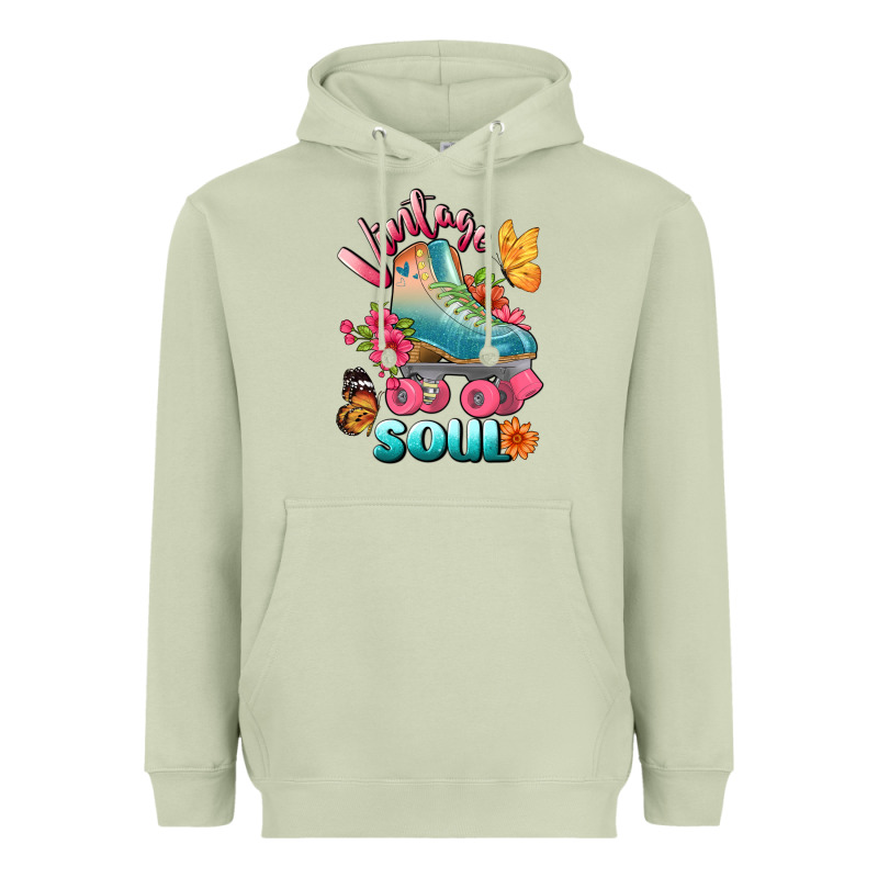 Vintage Soul Heavyweight Hoodie by BundleAndBundleShop | Teevron