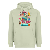 Matcha vintage soul Heavyweight Hoodie - BundleAndBundleShop