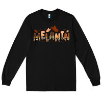 Black melanin butterfly Long Sleeve Tee - Zillion Design Studio