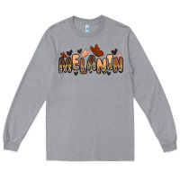 Heather Grey melanin butterfly Long Sleeve Tee - Zillion Design Studio