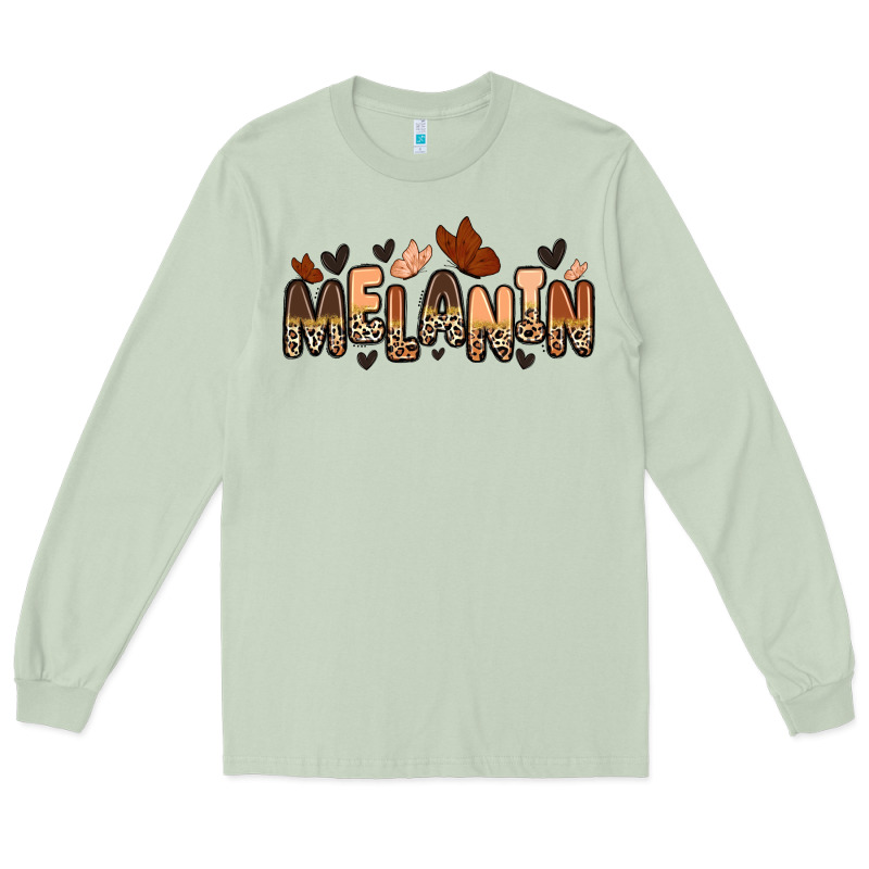 Melanin Butterfly Long Sleeve Tee by Zillion Design Studio | Teevron