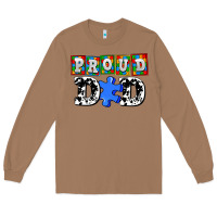 Toasted Coconut proud dad Long Sleeve Tee - AdoDesignShop
