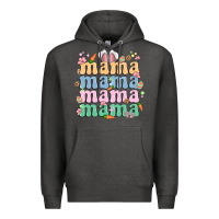 Charcoal Heather easter mama Premium Hoodie - MaliasSmallBusiness