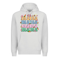 Dove Grey easter mama Premium Hoodie - MaliasSmallBusiness