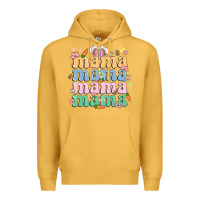 Mustard easter mama Premium Hoodie - MaliasSmallBusiness