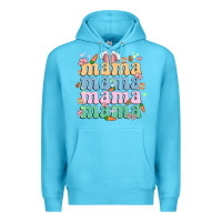 Ocean Blue easter mama Premium Hoodie - MaliasSmallBusiness