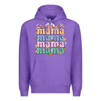 Purple easter mama Premium Hoodie - MaliasSmallBusiness