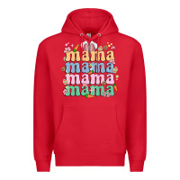 Red easter mama Premium Hoodie - MaliasSmallBusiness