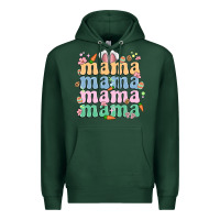 Sports Green easter mama Premium Hoodie - MaliasSmallBusiness