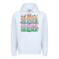 White easter mama Premium Hoodie - MaliasSmallBusiness