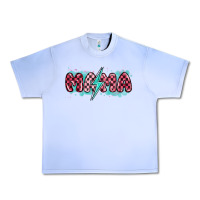 Grape Ice lightning bolt mama Urban Heavy Tee - MaliasSmallBusiness