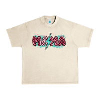 Sandshell lightning bolt mama Urban Heavy Tee - MaliasSmallBusiness