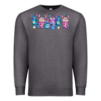 Charcoal Heather stitch coffee cups libbey glass Premium Sweatshirt - Jasminsmagicworld