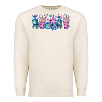 Sandshell stitch coffee cups libbey glass Premium Sweatshirt - Jasminsmagicworld