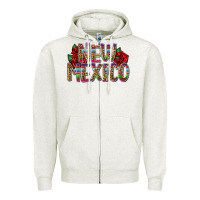 Oatmeal Heather new mexico Zipper Hoodie - CTS Tumbler Store