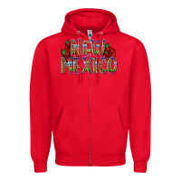 Red new mexico Zipper Hoodie - CTS Tumbler Store