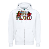 White new mexico Zipper Hoodie - CTS Tumbler Store