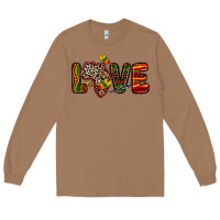 Toasted Coconut love africa map Long Sleeve Tee - Zillion Design Studio