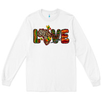 White love africa map Long Sleeve Tee - Zillion Design Studio