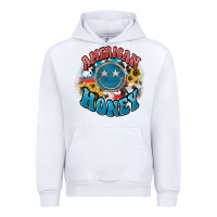 White American honey smiley Urban Hoodie - NancyCooperArtShop
