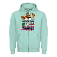 Seafoam nacho average dad Zipper Hoodie - CTS Tumbler Store